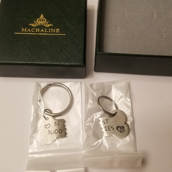 Best Buddies Keychain/Collar Charm - Picture 2 of 2